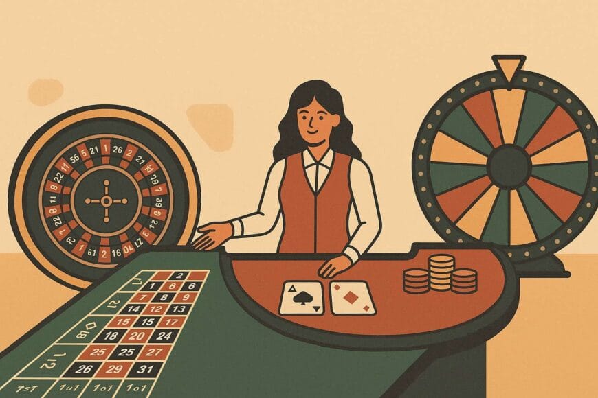 Inde i danske live-casino-studier og gaming