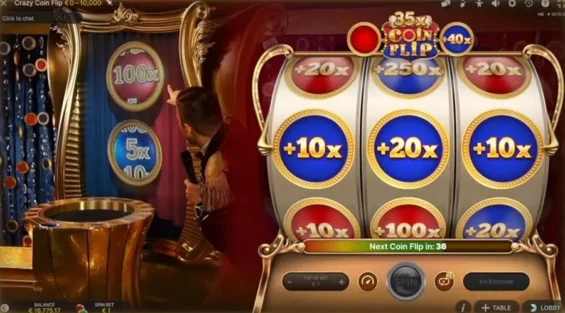 Crazy Coin Flip Spil