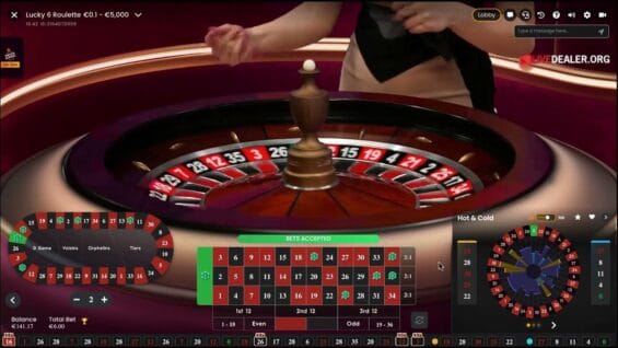 Lucky 6 Roulette Spil