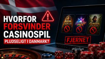 Hvorfor forsvinder casinospil i Danmark