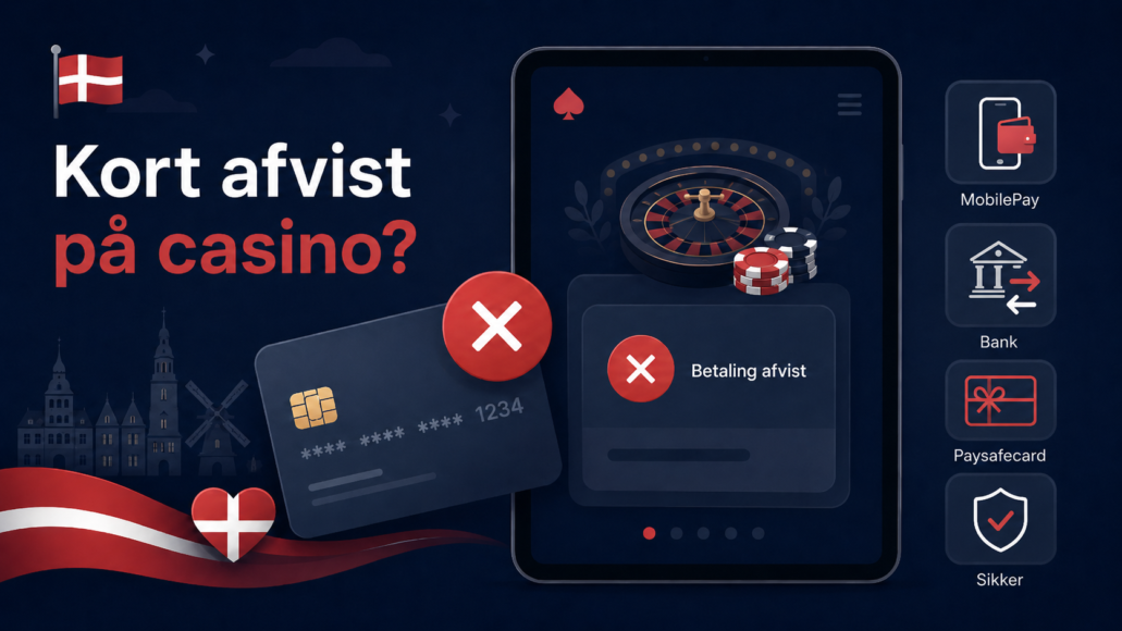 Kort afvist på casino