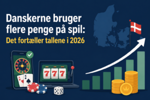 Danskerne bruger flere penge på spil
